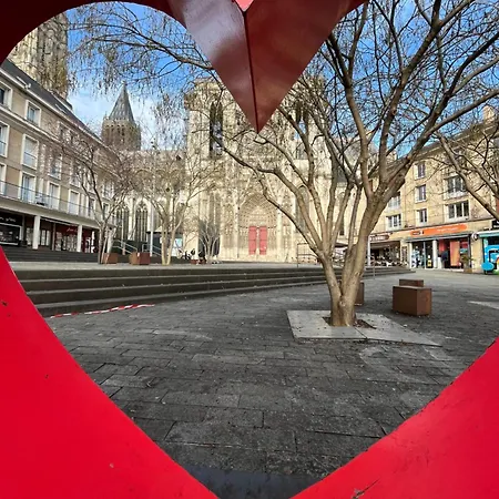 42m2 - Vieux Marche 8 Min 公寓 鲁昂